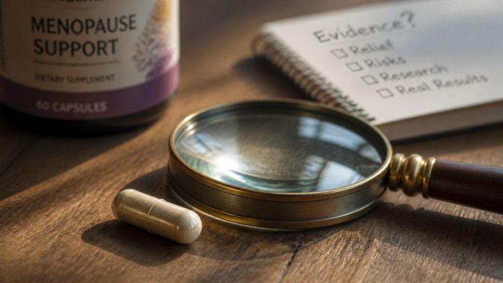 do supplements actually help with menopause symptoms