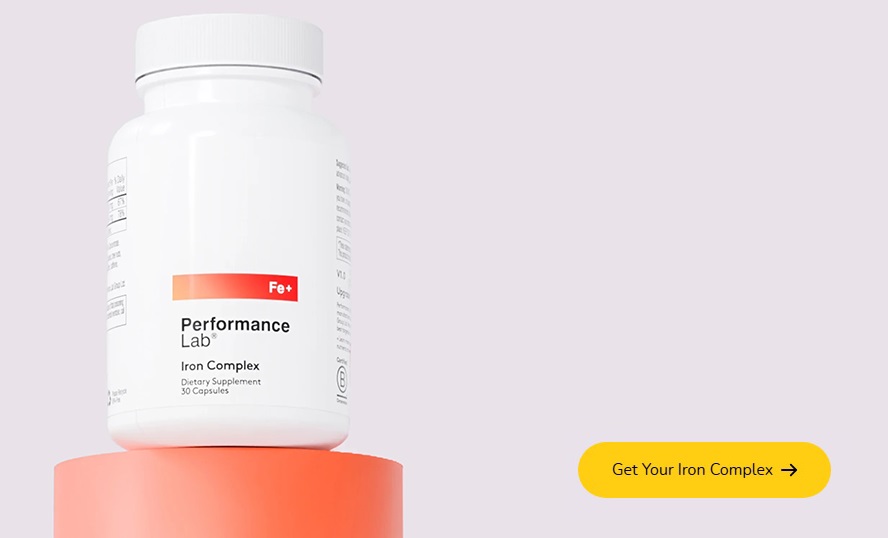 performance lab iron supplement