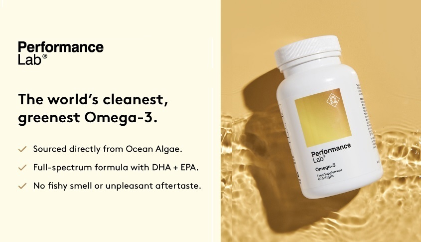 performance lab algae omega-3 supplement