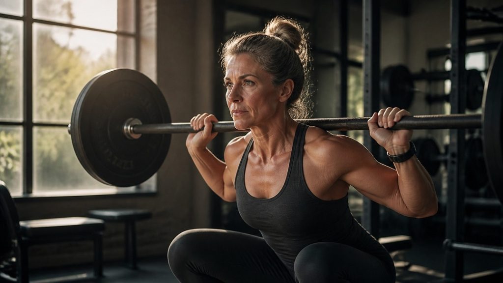 weight-bearing exercise bone health in midlife