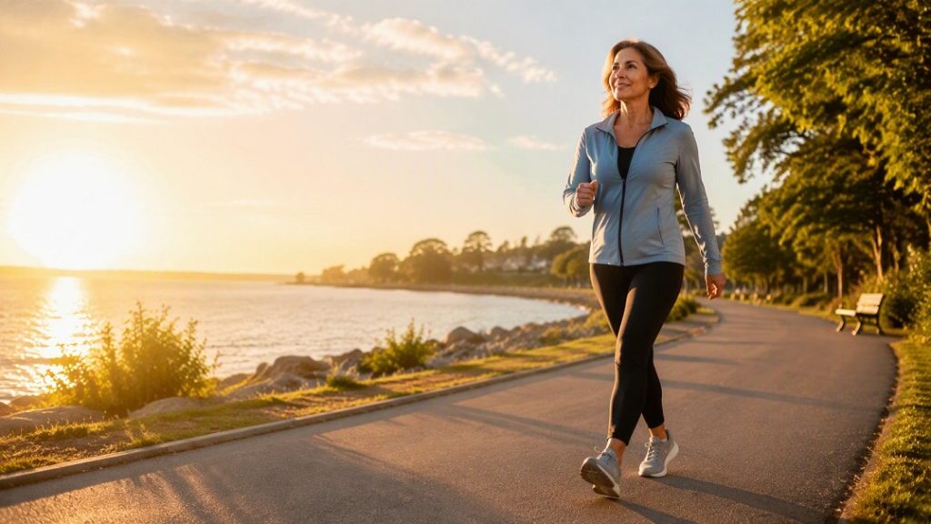 exercise and heart health in midlife